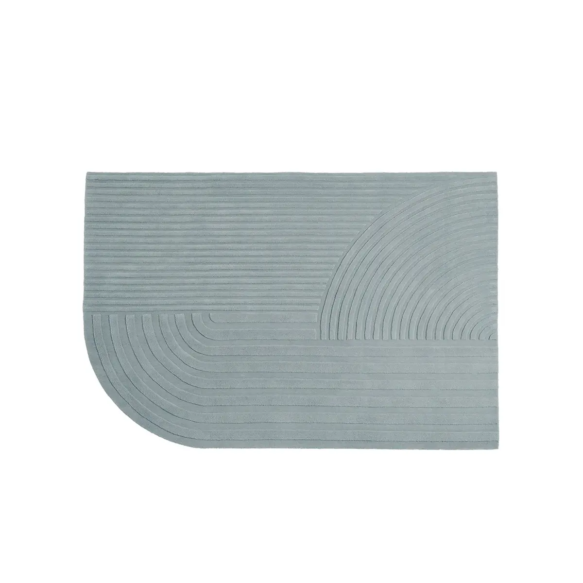 Muuto | Relevo Rug | Sage Green 170X240cm 1