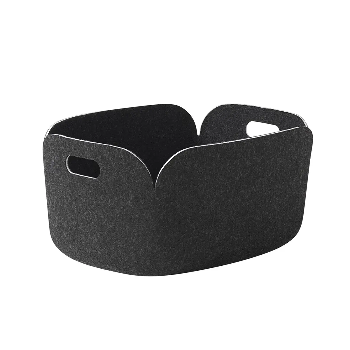 Muuto | Restore Basket 48Cm | Black Melange 1