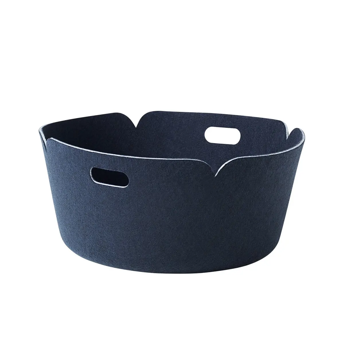Muuto | Restore Basket Round | Midnight Blue 1