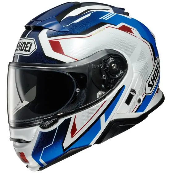 Shoei Helmet Neotec2 Respect Tc-10 White/Blue/Red 1