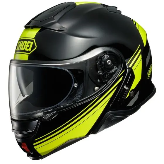 Shoei Helmet Neotec2 Separator Black/Neon Yellow/Grey Tc-3 1