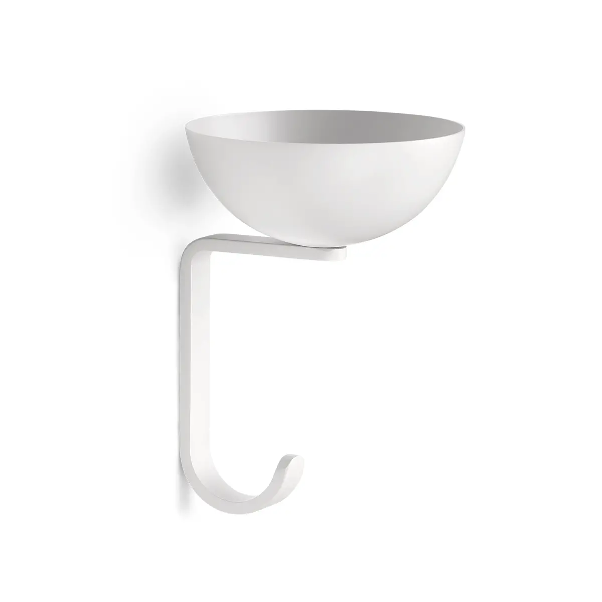 Northern | Nest Wall Hook | White Matt - Lc 1