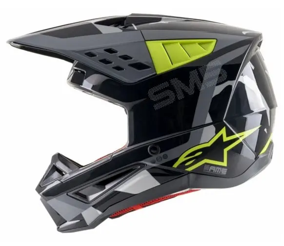 Alpinestars Sm-5 Mx Off-Road Helmet - Rover Graphic 1