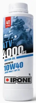 Ipone Atv 4000 Rs - 4-Stroke Semi-Synthetic Motor Oil - 10W40 1