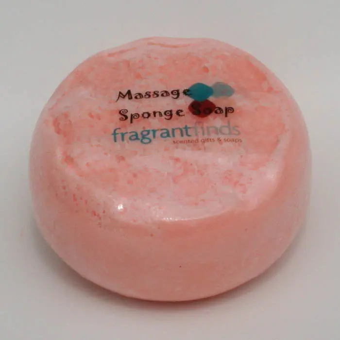 Peach Sponge Soap (Pack Of 6) 1