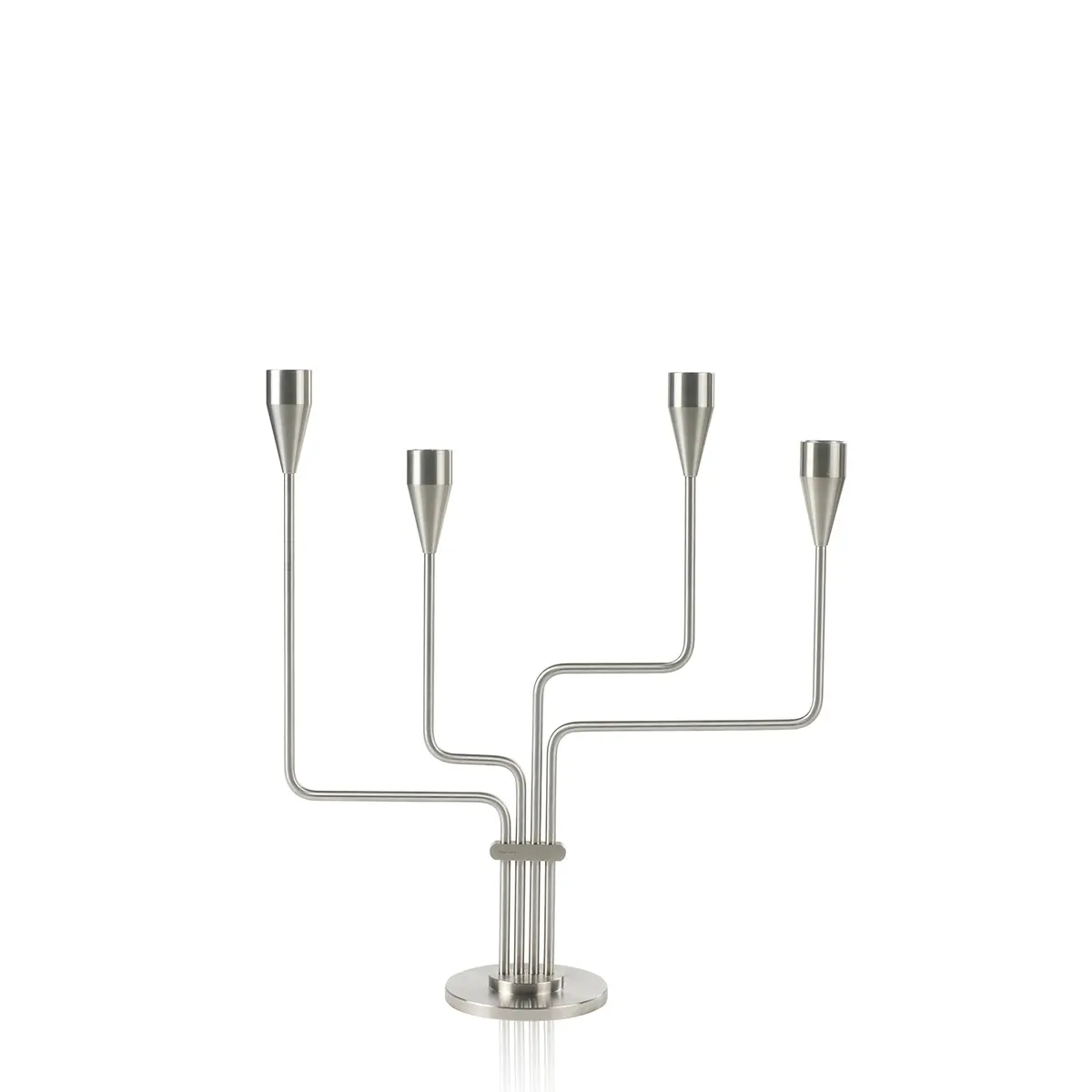 Piet Hein | Southern Cross Candelabra | Stainless Steel 38Cm 1