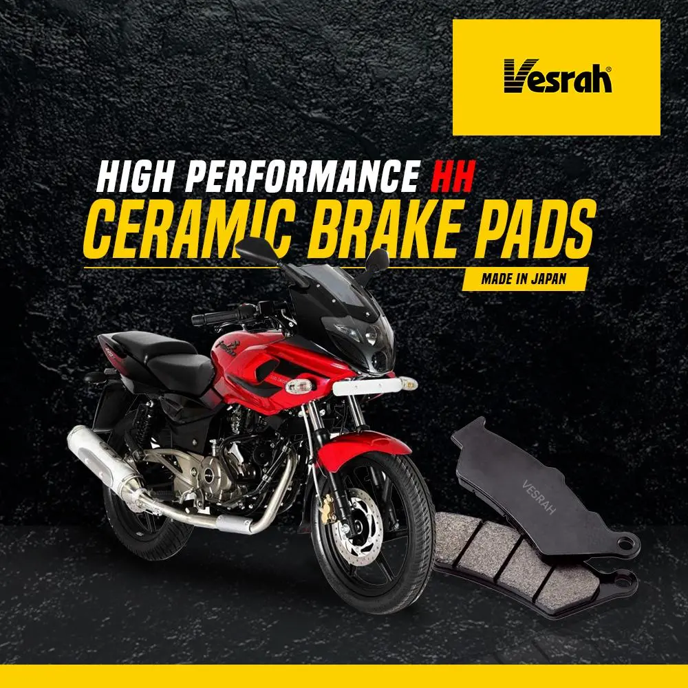 Bajaj Pulsar 220 Rear Brake Pad By Vesrah ( Ceramic) 1