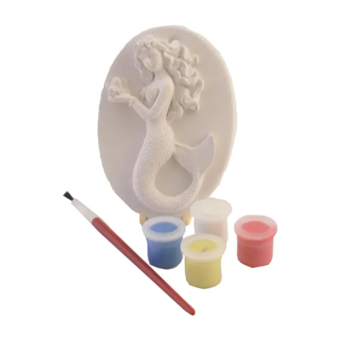 Small Mermaid Oval Plaque 1