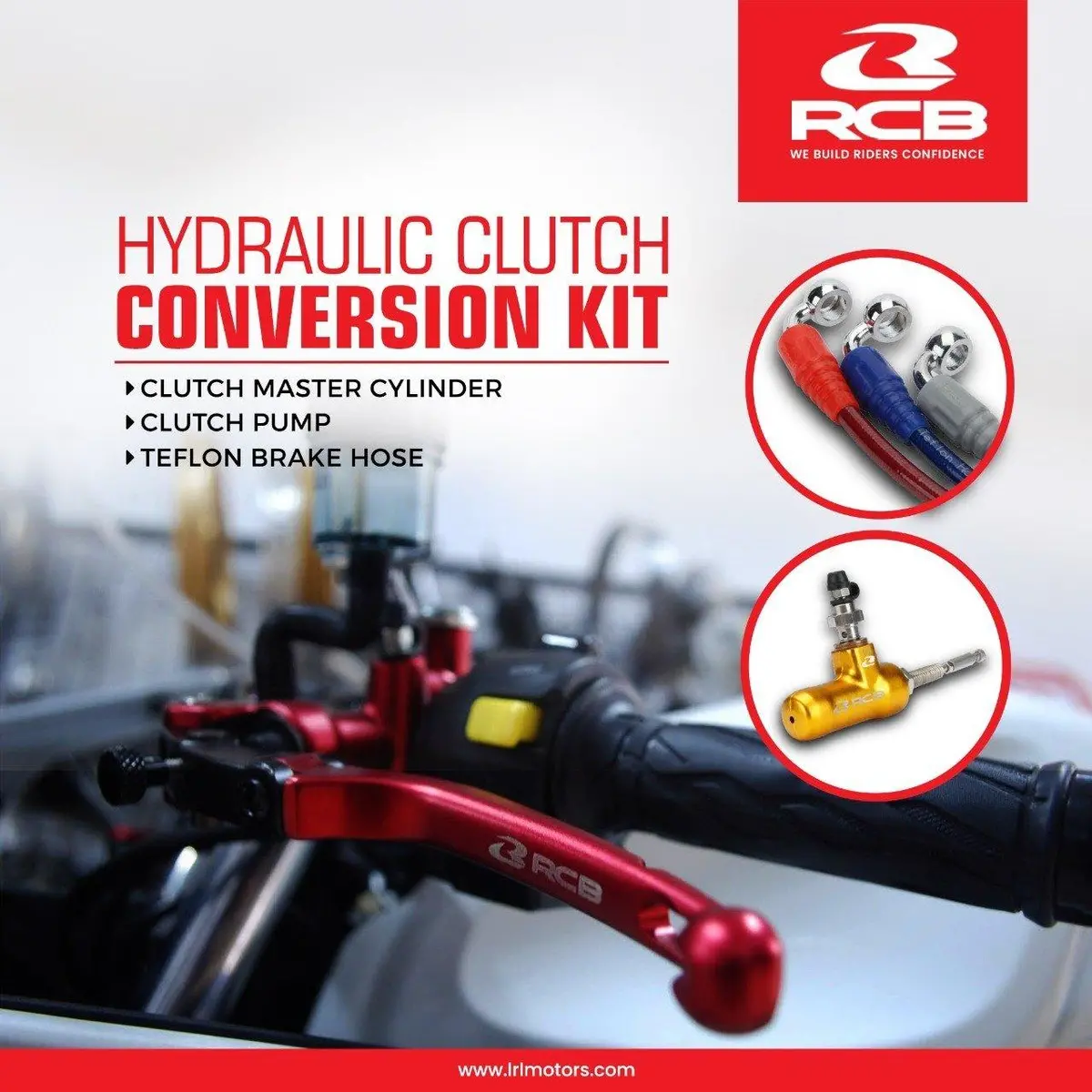 Racing Boy Hydraulic Clutch Conversion Kit 14Mm (Lh) 1