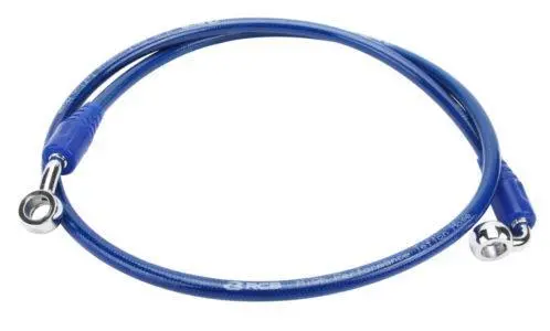 Racing Boy Teflon Brake Hose  1300Mm Blue 1