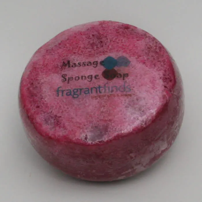 Raspberry Sponge Soap (Pack Of 6) 1