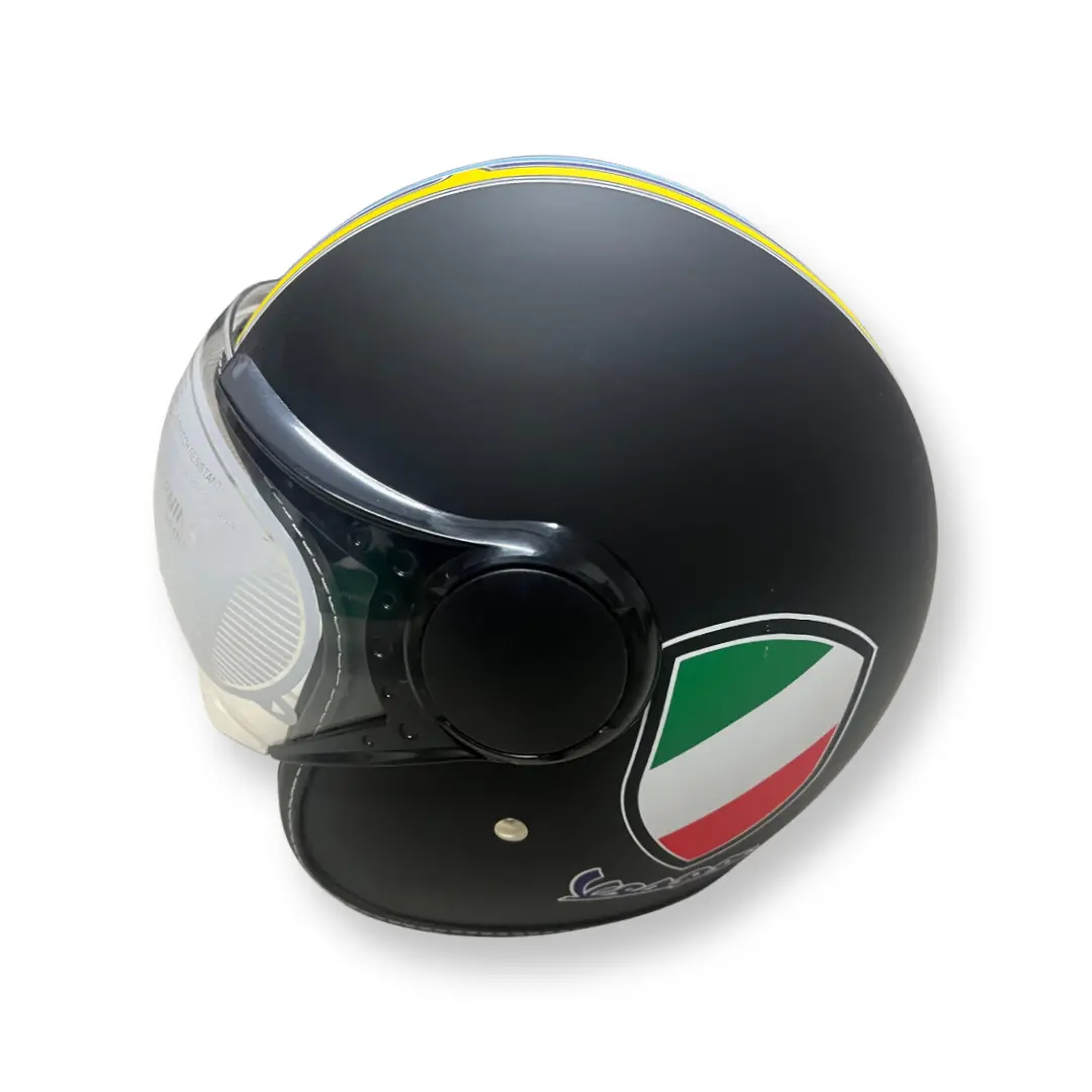 Vespa V Stripes Helmet - Black ( Original) 1