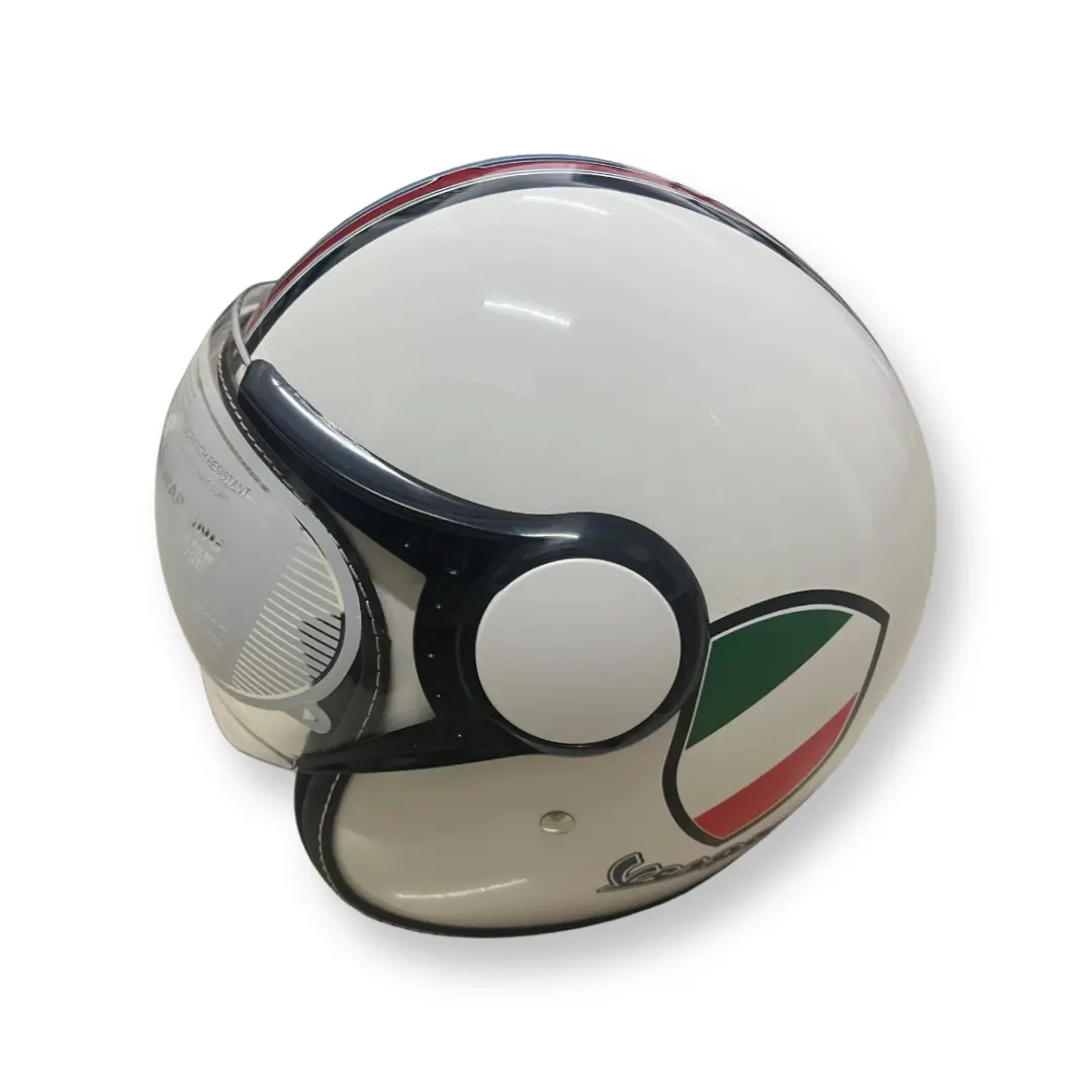 Vespa V Stripes Helmet - White ( Original) 1