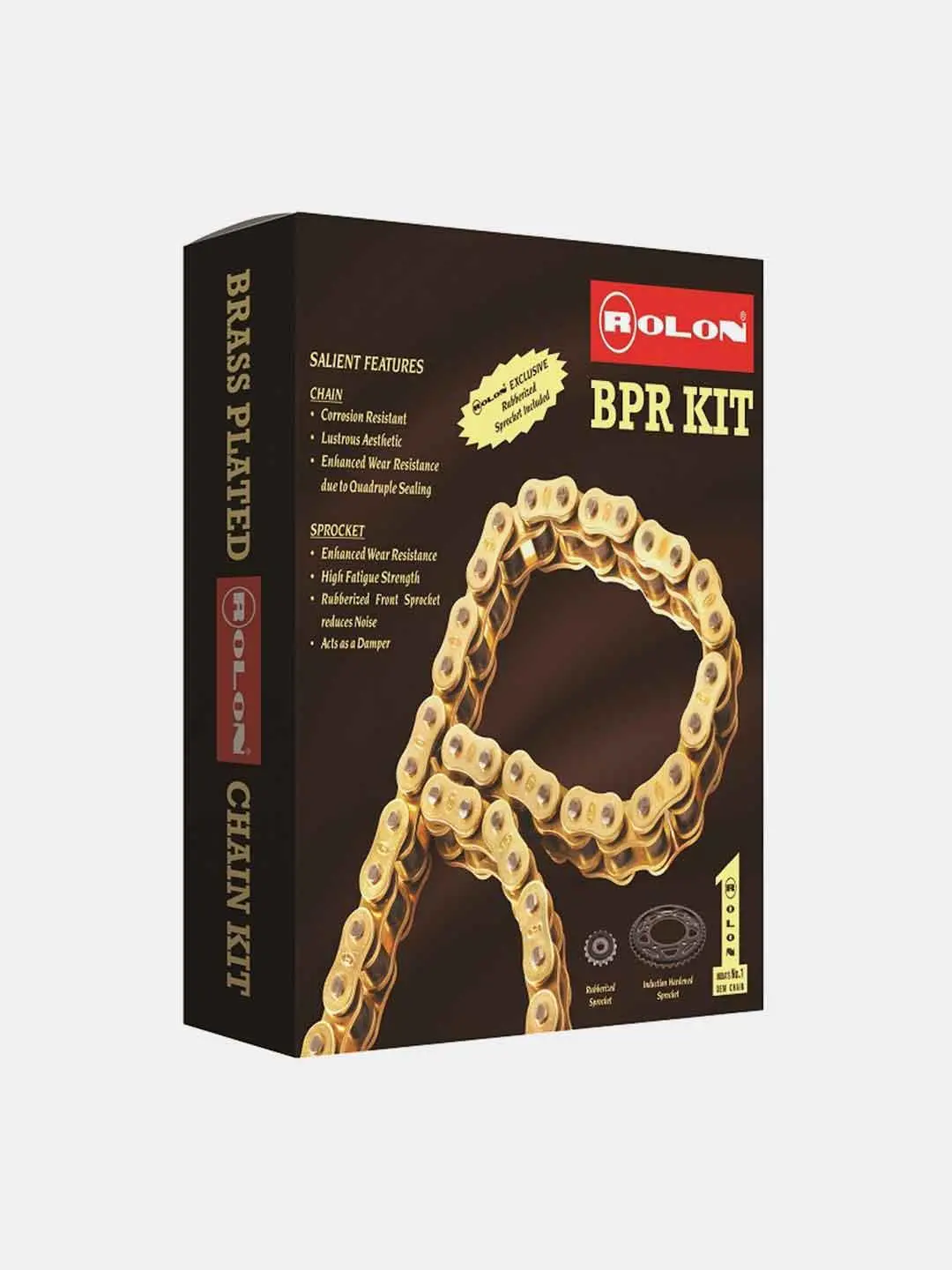 Rolon Brass Chain Sprocket Kit For Xpulse 200 Kit Hporc 387 1