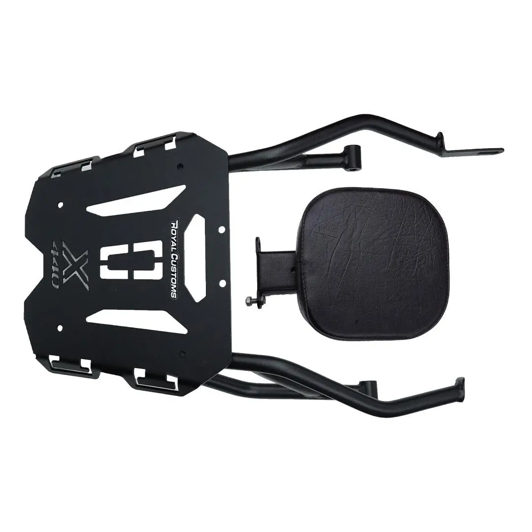 Royal Custom Top Rack With Backrest Round Structure For Harley Davidson X440 1