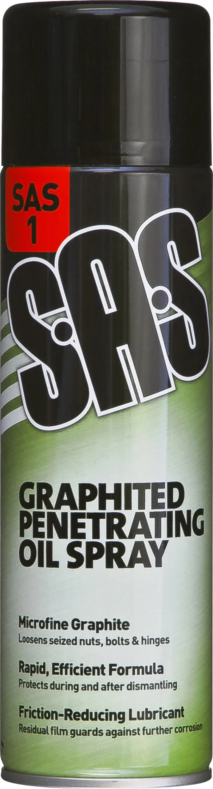 Sas1 Graphited Penetrating Oil Aerosol 500Ml. Pack Of 6. 1