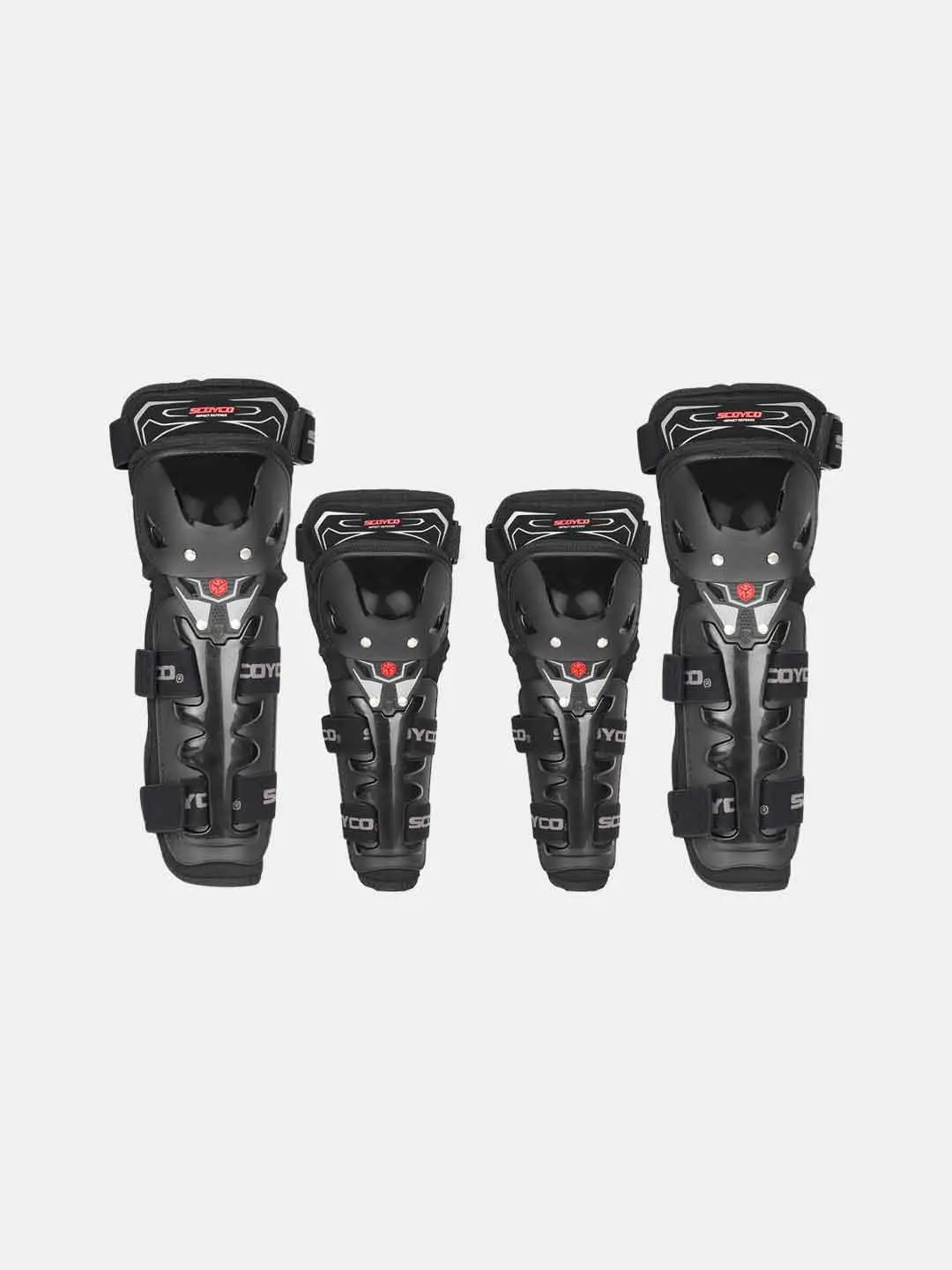 Scoyco Kneeguard K11h11-2 Black 1