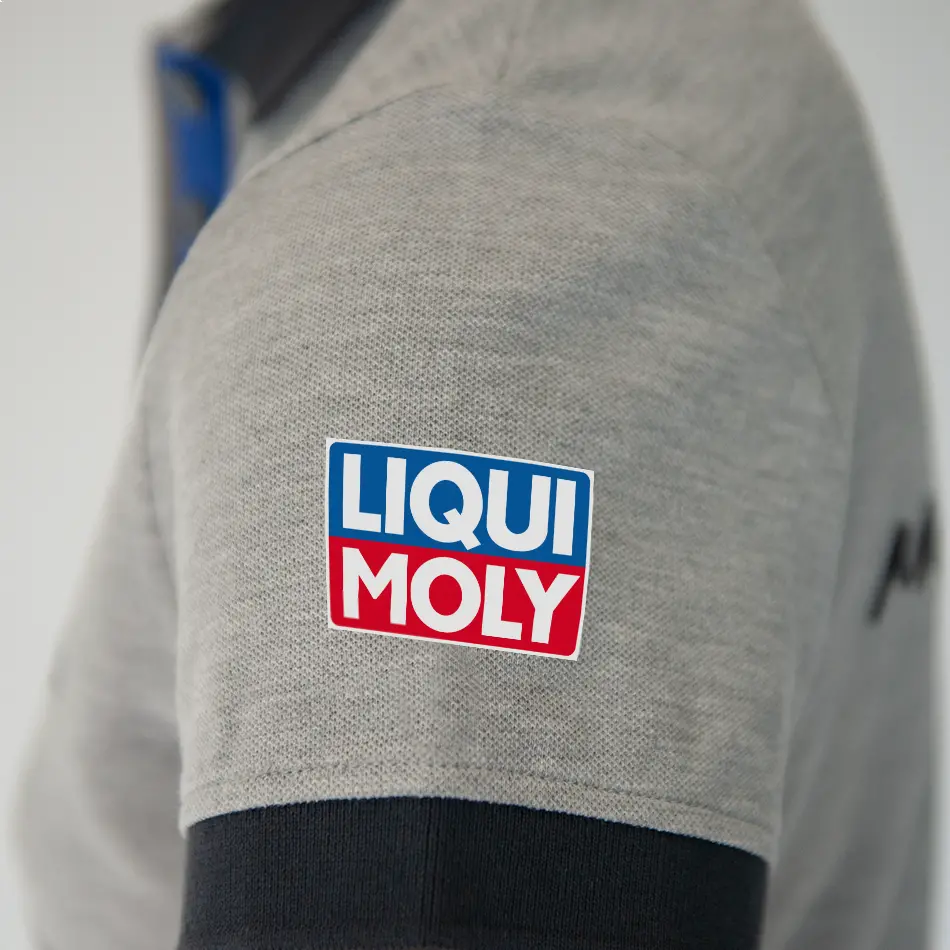 Liqui Moly Women's Polo Shirt Grey Melange 3