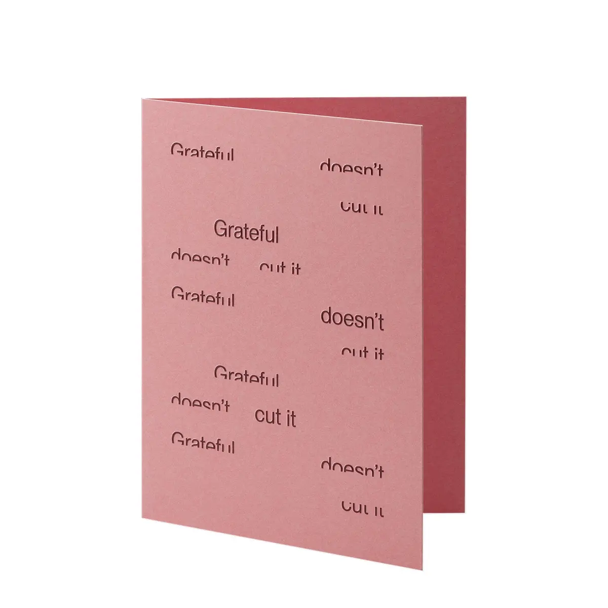 Short Talk | Greeting Card | Grateful Doesn't Cut It 2