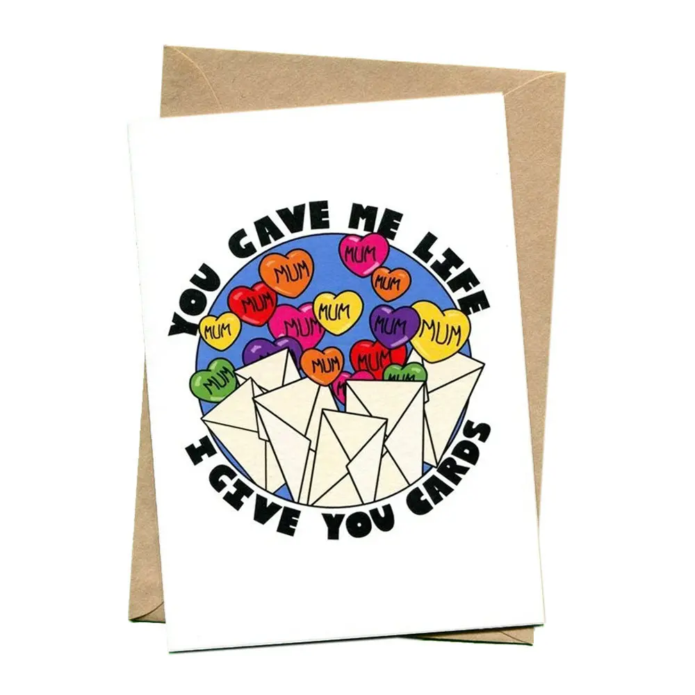 Things By Bean | Greeting Card | You Gave Me Life - Lc 1