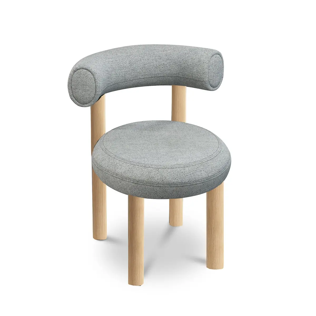 Tom Dixon | Fat Dining Chair Wood | Hallingdal 0116 1