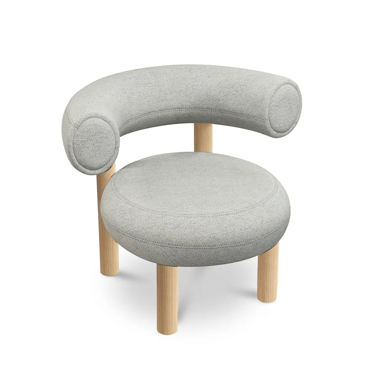 Tom Dixon | Fat Lounge Chair Wood | Hallingdal 0110 1