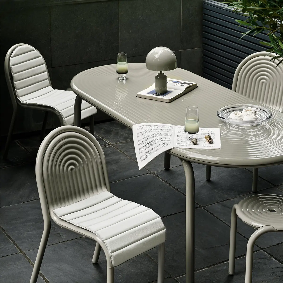 Tom Dixon | Groove Seat Cushion | Putty 2