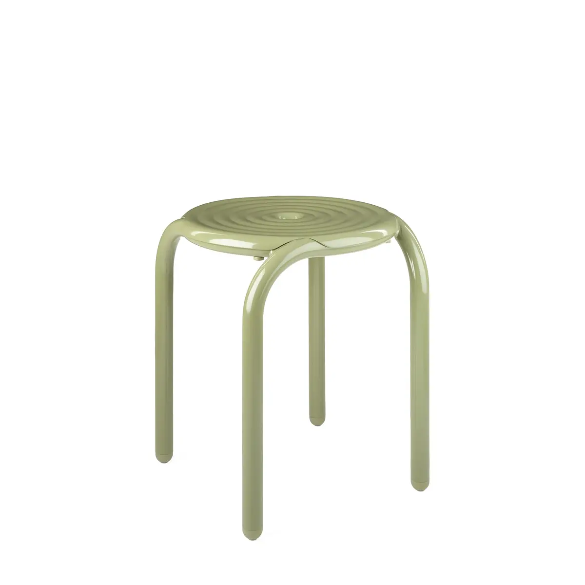 Tom Dixon | Groove Outdoor Stool | Moss 1
