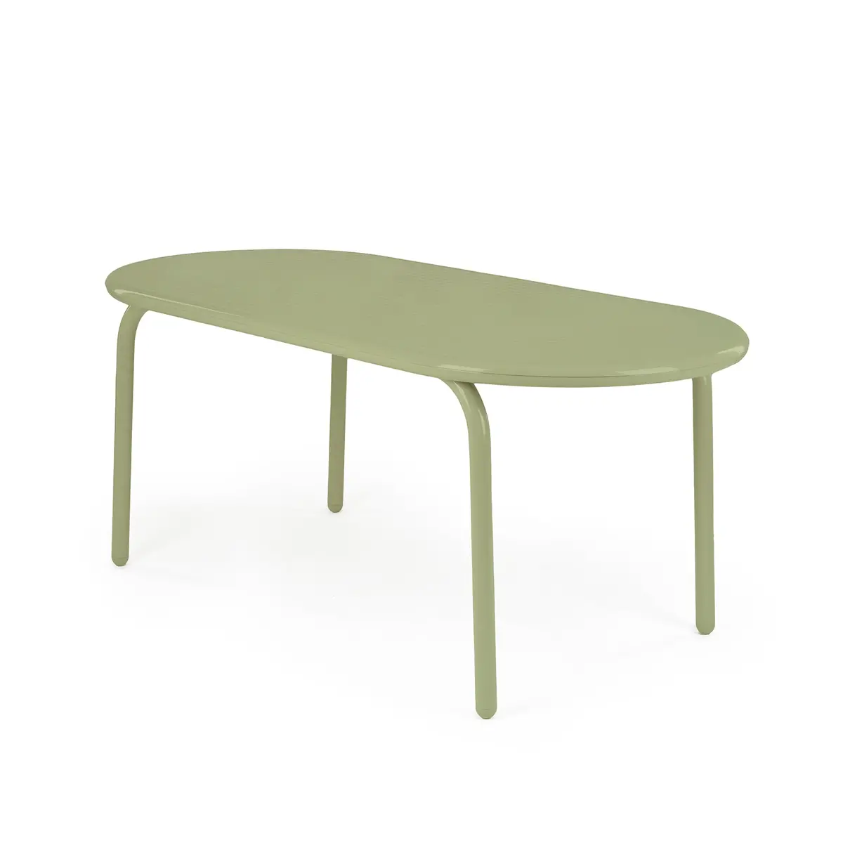 Tom Dixon | Groove Outdoor Table | Moss 1