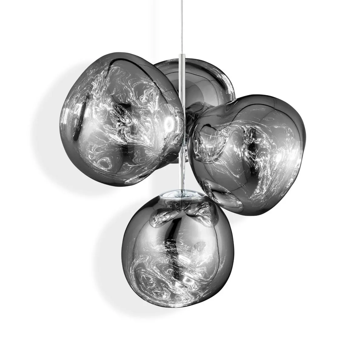 Tom Dixon | Melt Chandelier | Silver Small 1