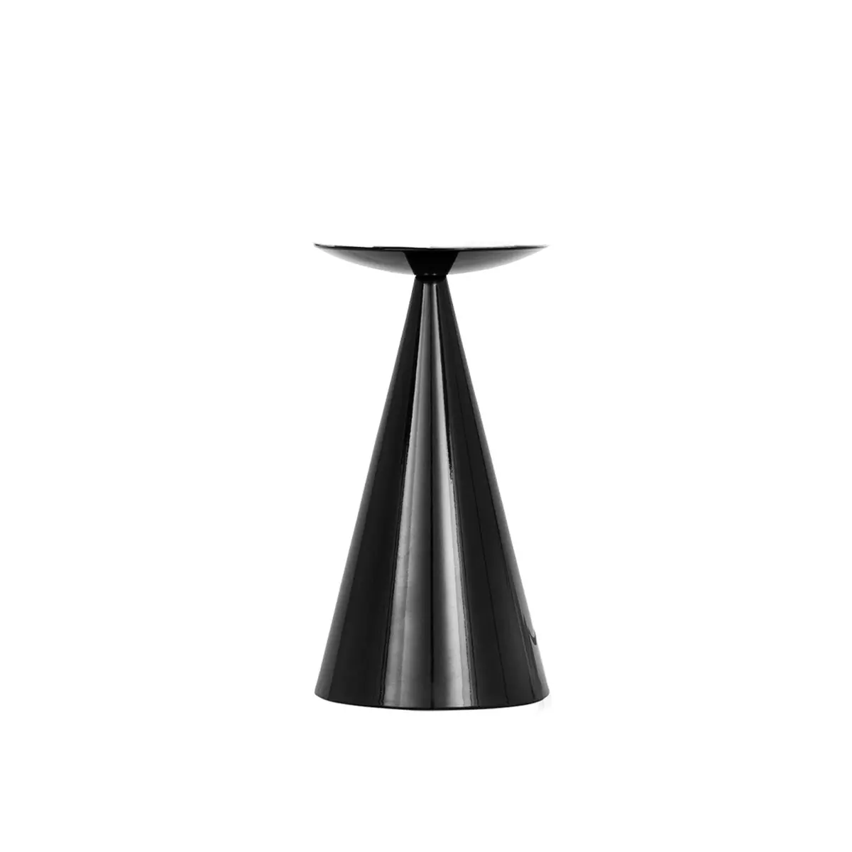 Tom Dixon | Cone Table Base Fitting Small | Fat Black 1
