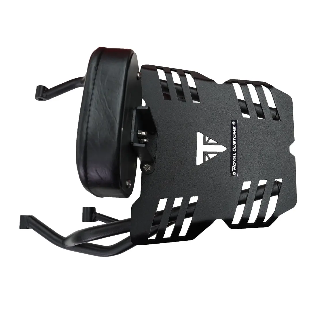 Royal Custom Top Rack With Backrest For Scrambler 400X/Speed 400 1