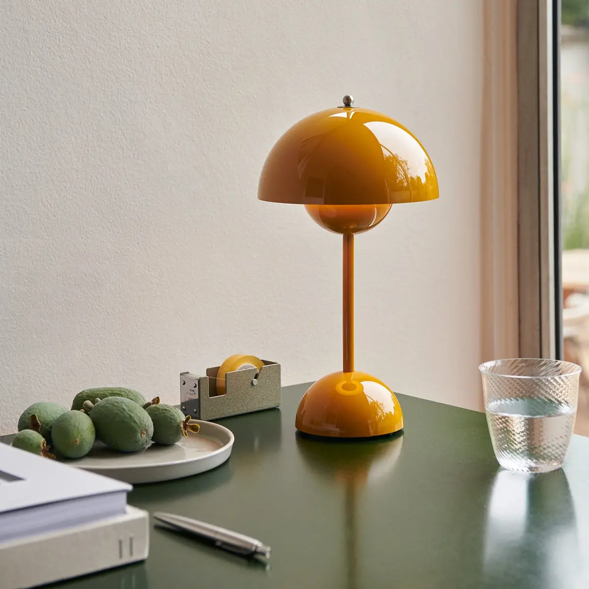 &Tradition | Flowerpot Vp9 Portable Lamp | Mustard 2