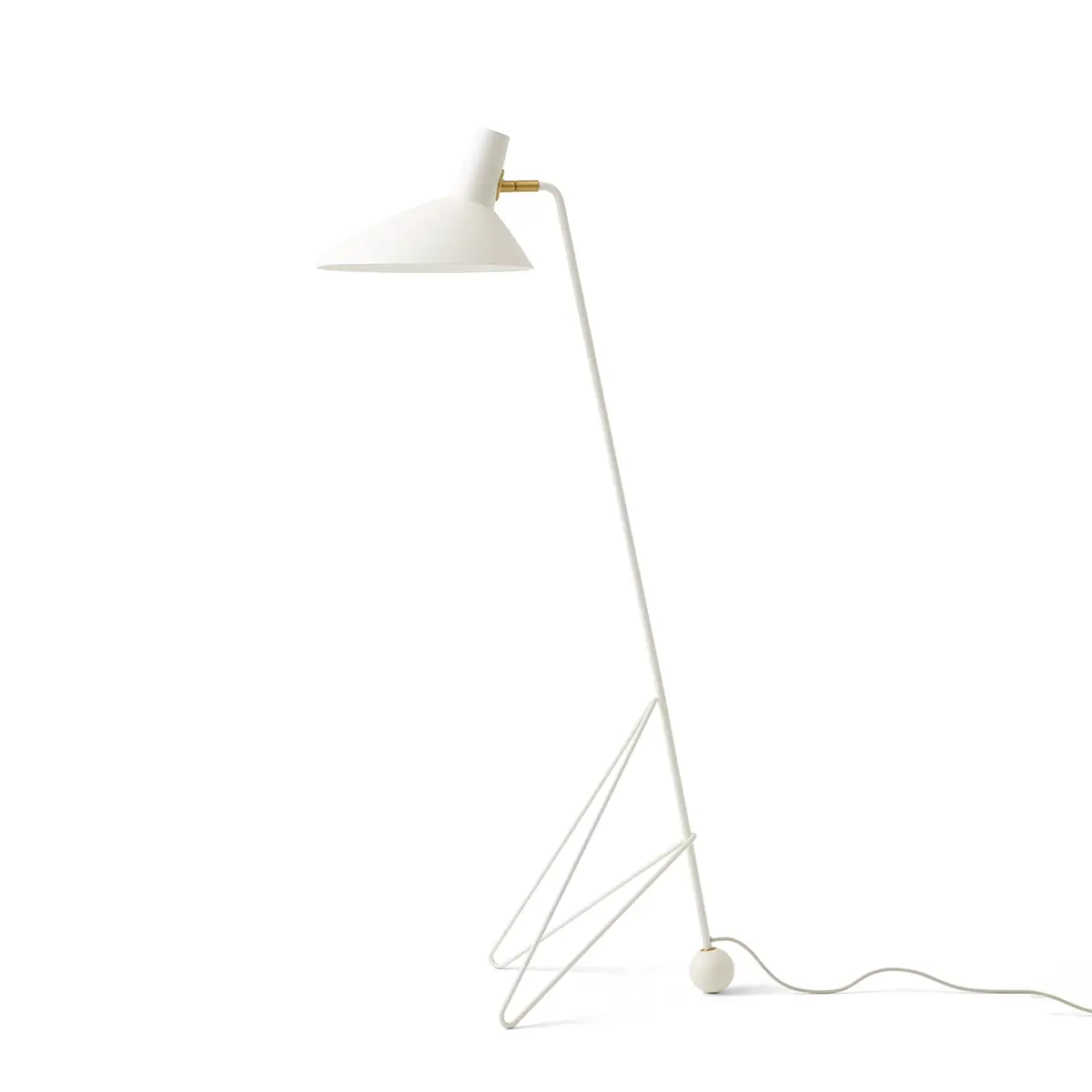 &Tradition | Tripod Hm8 Floor Lamp | White 1