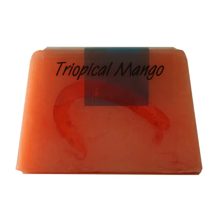 Tropical Mango Soap Block 1