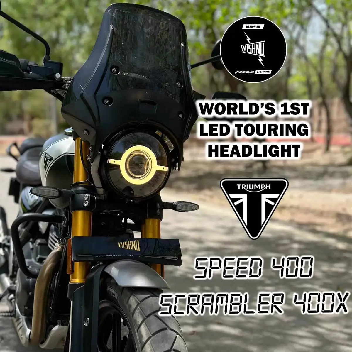 Vaishnu Triumph Speed 400 & Scrambler 400 X 1