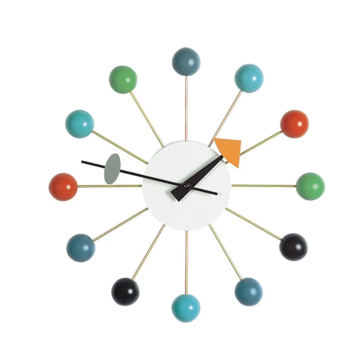 Vitra | George Nelson Ball Clock | Multicolour 1