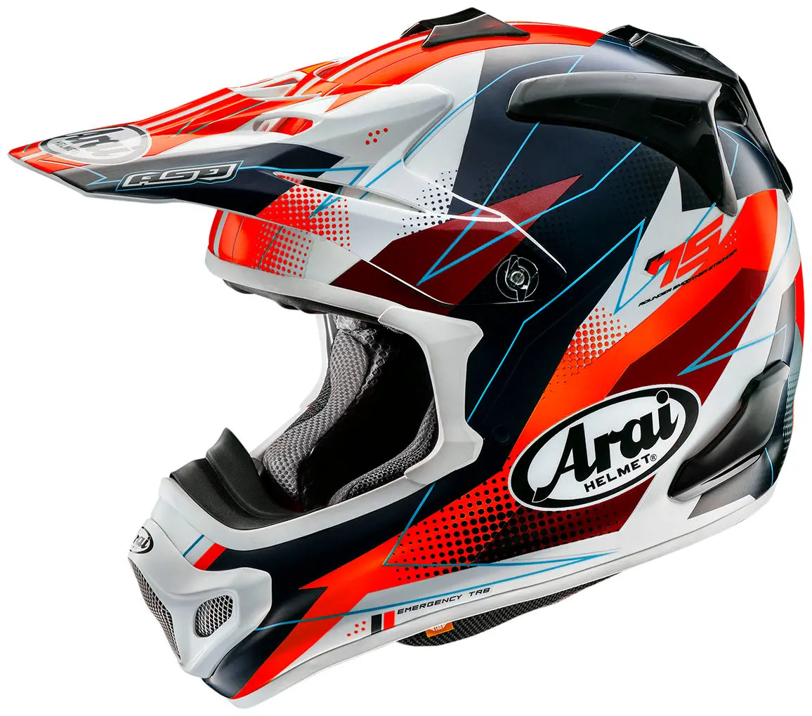 Arai Vx-Pro4 Off-Road Mx Helmet - Resolute Graphic 1