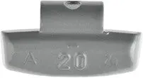Alloy Wheel Weights — Zinc With Plastic Powder Coating Rema Tip Top 1