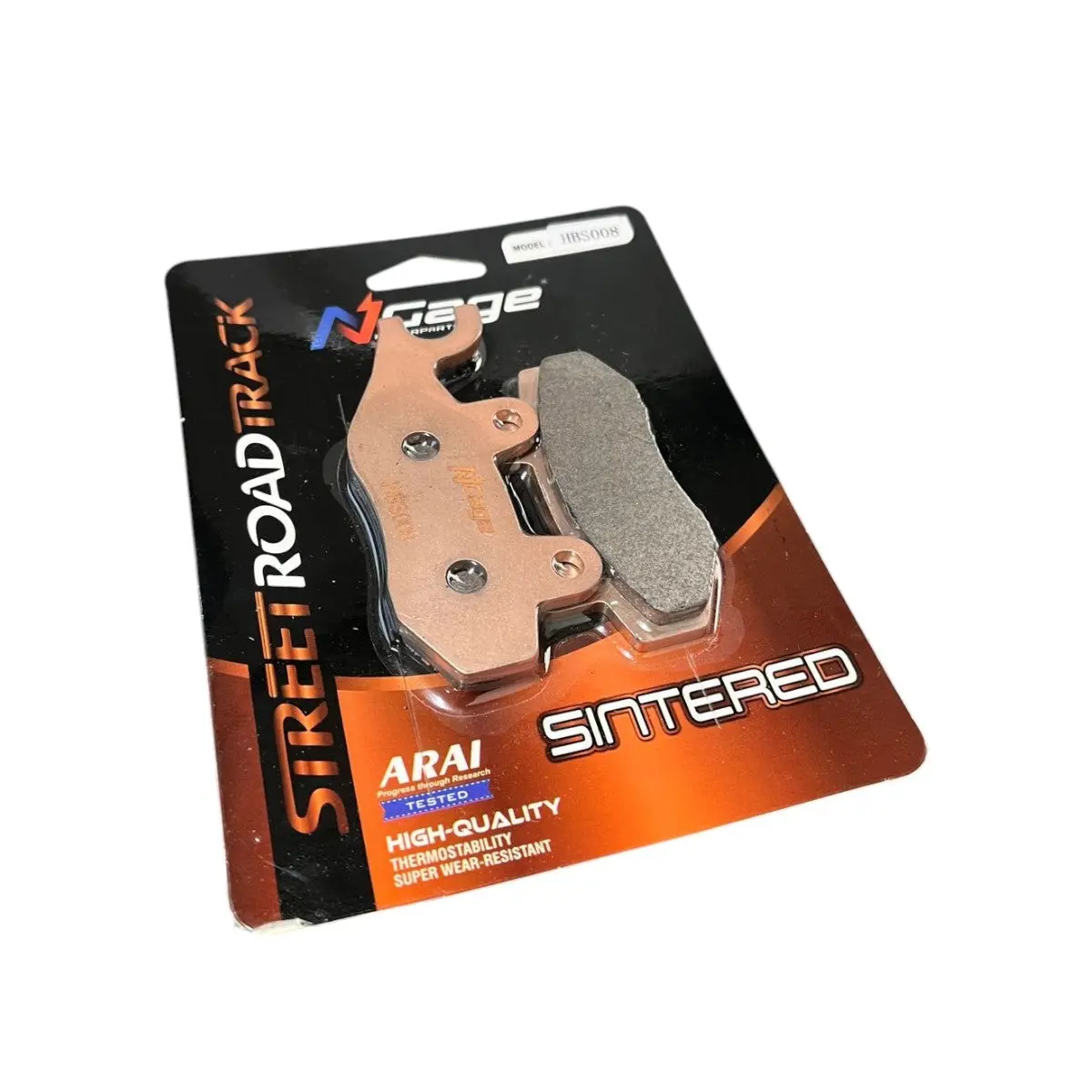 Hero Xpulse 200 - 210 | Front Sintered Brake Pads | Ngage Powerparts - Arai Certified For Extreme Performance) 1