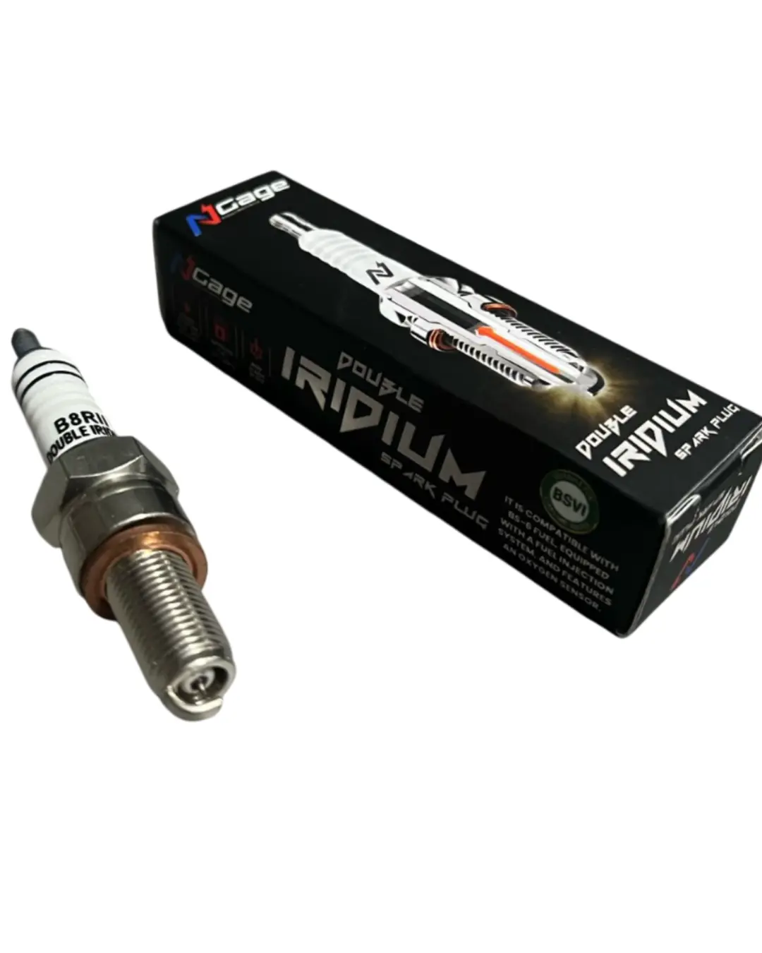 Aprilia Sr 125 / 150 | Ngage Double Iridium Spark Plug | Made In Japan 1