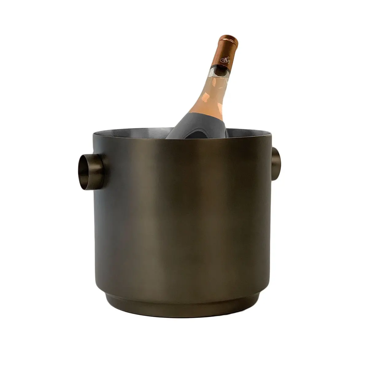 Xlboom | Rondo Wine Bucket | Black + Steel - Lc 1