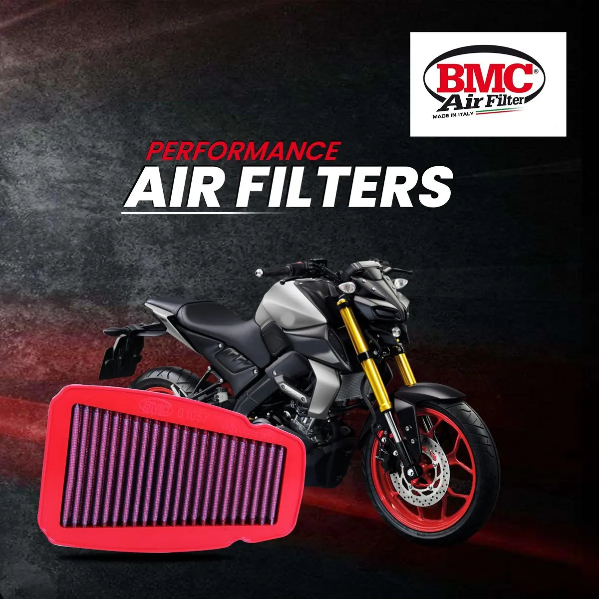 Yamaha  Mt 15 -Bmc Air Filter 1