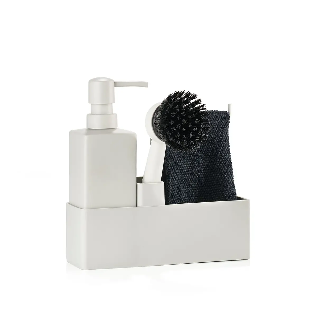 Zone Denmark | Dishwashing Set + Cloth | Warm Grey 1