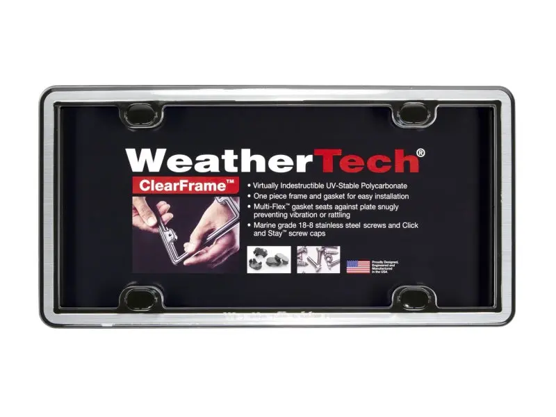 Weathertech Clearframe Window Trim Kit – Brushed Stainless Steel Finish 1