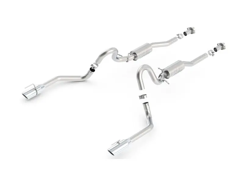 Borla Atak Cat-Back Exhaust System For 1999–2004 Ford Mustang Gt 4.5L V8 (Automatic Or Manual, Rwd, 2-Door) 1