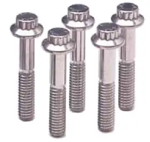 Arp Stainless Steel 12-Point Bolts – 5/16"-18 × 1.250", Pack Of 5 1