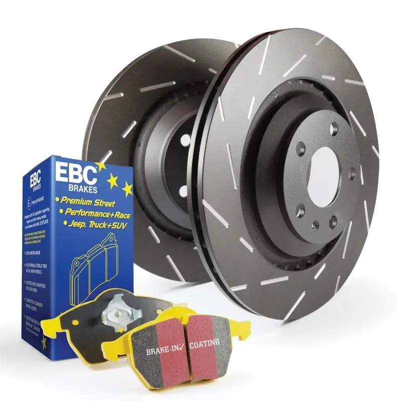 Ebc S9 High-Performance Brake Kit – Yellowstuff Pads And Usr Rotors 1