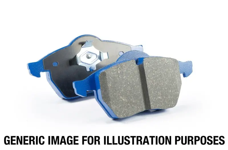 Ebc Bluestuff Rear Brake Pads For 2016+ Porsche 911 (991/991.2) 3.0T Carrera Models With Cast Iron Rotors 1