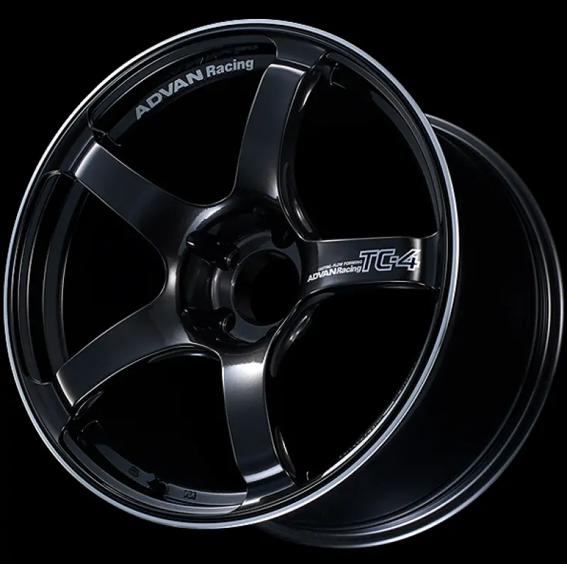 Advan Tc4 Racing Wheel – 18X10.5, +15 Offset, 5X114.3, Black Gunmetal 1